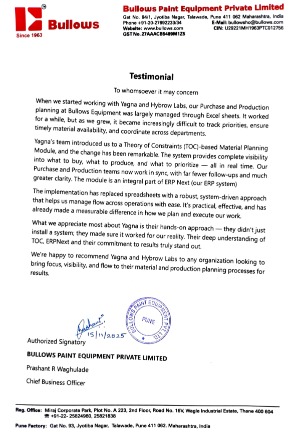 Bellows Paint Client Testimonial